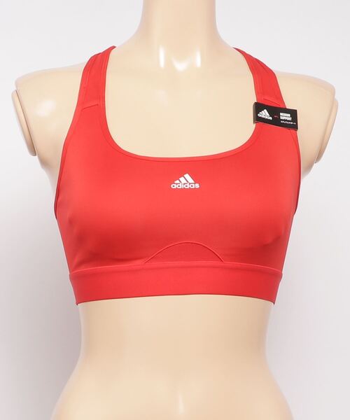 adidas（アディダス）の「Powerreact トレーニング ミディアムサポートブラ / スポーツブラ / トレーニングウェア  / アディダス adidas（スポーツブラ・レディース・レッド/ブルー/ブラック/グリーン/ピンク・M-AB/M-CD/L-CD/S-CD/L-AB/S-AB/XL-AB/XL-CD/XXL-CD/XXL-AB）」の21枚目の写真