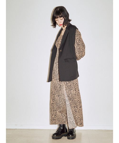 jouetie（ジュエティ）の「テーラードベストジレ（ベスト・レディース・ブラック/グリーン/アイボリー・MEDIUM）」の7枚目の写真