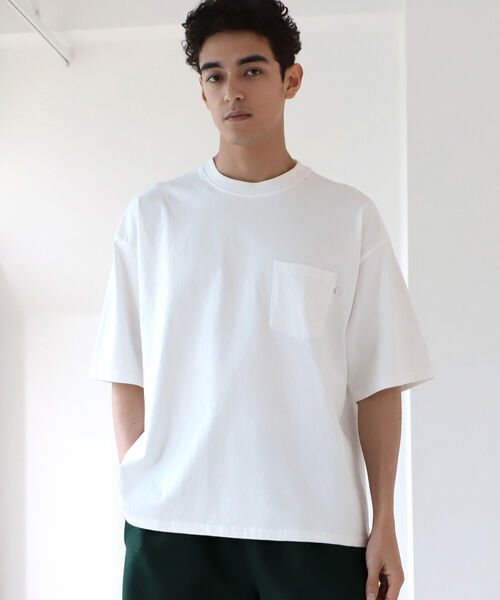B:MING by BEAMS（ビーミングバイビームス）の「B:MING by BEAMS / ヘビーウェイト ポケットTシャツ (ビッグフィット)（Tシャツ/カットソー・メンズ・オフホワイト/ブルー/レッド系その他2・SMALL/MEDIUM/LARGE/X-LARGE）」の11枚目の写真