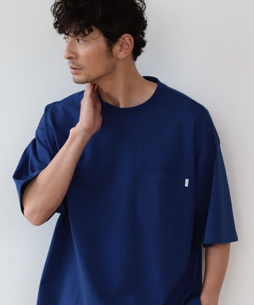 B:MING by BEAMS（ビーミングバイビームス）の「B:MING by BEAMS / ヘビーウェイト ポケットTシャツ (ビッグフィット)（Tシャツ/カットソー・メンズ・オフホワイト/ブルー/レッド系その他2・SMALL/MEDIUM/LARGE/X-LARGE）」の7枚目の写真