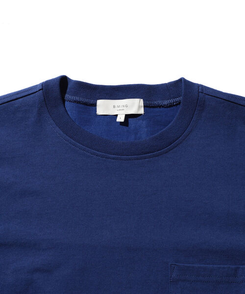 B:MING by BEAMS（ビーミングバイビームス）の「B:MING by BEAMS / ヘビーウェイト ポケットTシャツ (ビッグフィット)（Tシャツ/カットソー・メンズ・オフホワイト/ブルー/レッド系その他2・SMALL/MEDIUM/LARGE/X-LARGE）」の16枚目の写真