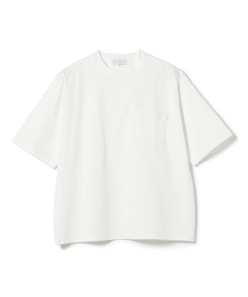 B:MING by BEAMS（ビーミングバイビームス）の「B:MING by BEAMS / ヘビーウェイト ポケットTシャツ (ビッグフィット)（Tシャツ/カットソー・メンズ・オフホワイト/ブルー/レッド系その他2・SMALL/MEDIUM/LARGE/X-LARGE）」の21枚目の写真