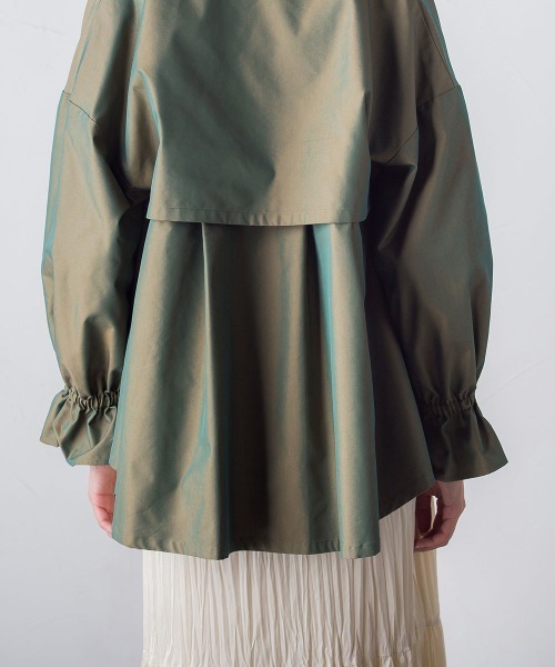 socolla（ソコラ）の「【socolla】ツイルトレンチショートジャケット（その他アウター・レディース・ベージュ/カーキ・M）」の15枚目の写真