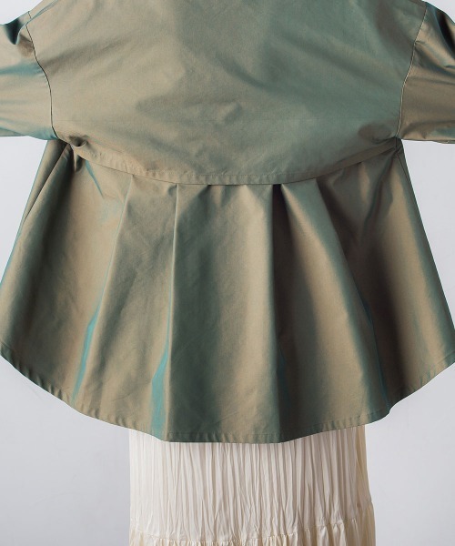 socolla（ソコラ）の「【socolla】ツイルトレンチショートジャケット（その他アウター・レディース・ベージュ/カーキ・M）」の18枚目の写真