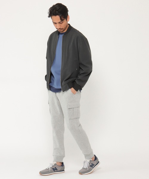 ikka(イッカ)の「Teflonストレッチブルゾン(ブルゾン・メンズ・ネイビー/グレー/オリーブ・S/M/L/XL)」の4枚目の写真