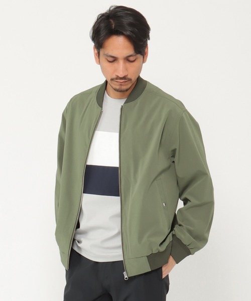 ikka(イッカ)の「Teflonストレッチブルゾン(ブルゾン・メンズ・ネイビー/グレー/オリーブ・S/M/L/XL)」の8枚目の写真