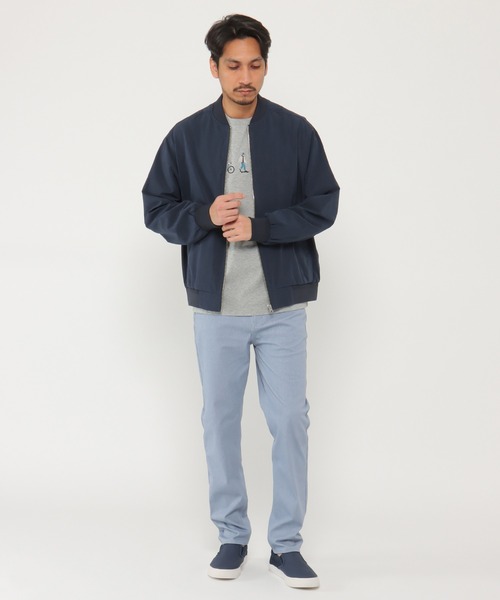 ikka(イッカ)の「Teflonストレッチブルゾン(ブルゾン・メンズ・ネイビー/グレー/オリーブ・S/M/L/XL)」の6枚目の写真