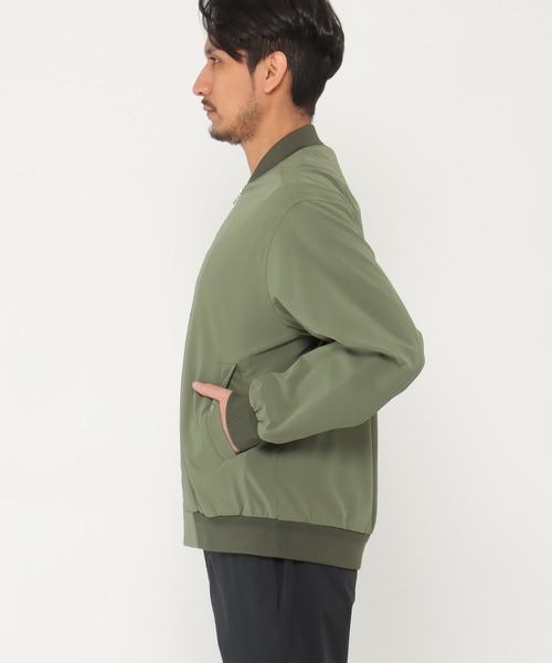 ikka(イッカ)の「Teflonストレッチブルゾン(ブルゾン・メンズ・ネイビー/グレー/オリーブ・S/M/L/XL)」の9枚目の写真