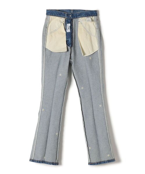 SHIPS（シップス）の「Wrangler:エンブロイダリーフレアデニム（その他パンツ・レディース・ライトブルー・SMALL/MEDIUM）」の8枚目の写真