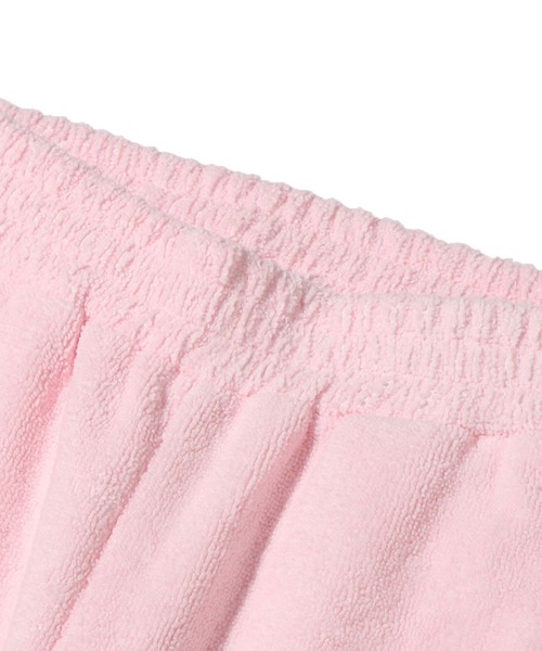 UGG（アグ）の「UGG@mos ROOM WEAR パイルサテン切替 パンツ（ルームウェア/パジャマ・レディース・ベージュ/グレー/ピンク・M/L）」の8枚目の写真