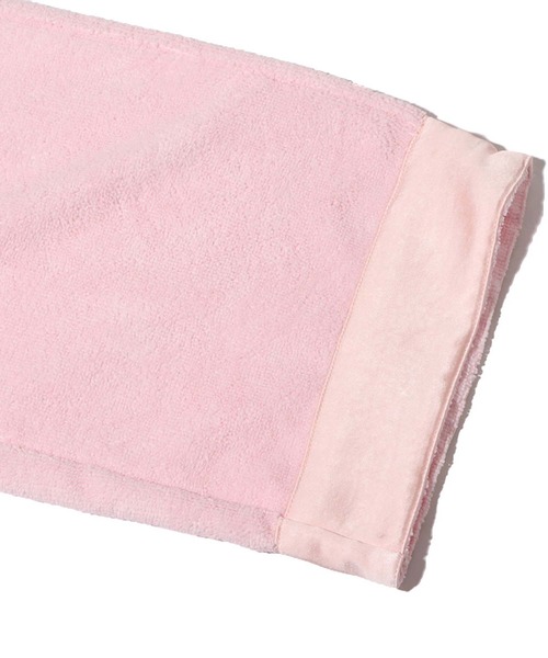 UGG（アグ）の「UGG@mos ROOM WEAR パイルサテン切替 パンツ（ルームウェア/パジャマ・レディース・ベージュ/グレー/ピンク・M/L）」の11枚目の写真