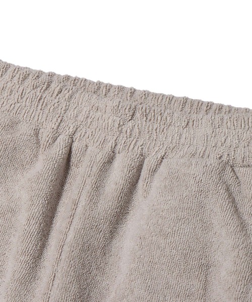 UGG（アグ）の「UGG@mos ROOM WEAR パイルサテン切替 パンツ（ルームウェア/パジャマ・レディース・ベージュ/グレー/ピンク・M/L）」の13枚目の写真