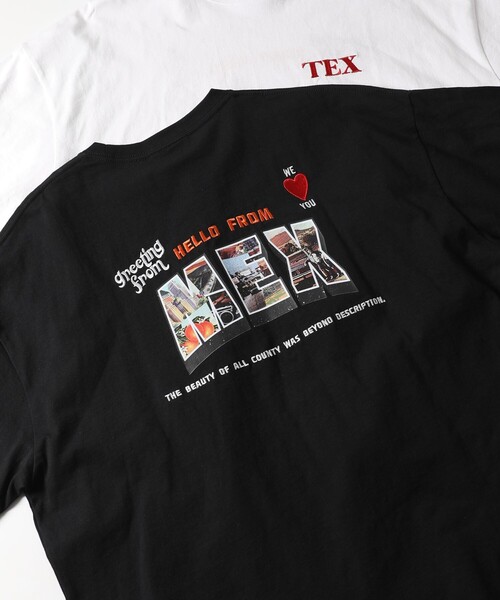 FREAK'S STORE（フリークスストア）の「WEB限定 別注 ビッグシルエット スーベニアデザイン バックプリントTシャツ/TEX MEX/刺繍（Tシャツ/カットソー・メンズ・ホワイト/ダークグリーン/ブラック/ホワイト×ブラック・LARGE/MEDIUM/SMALL）」の4枚目の写真