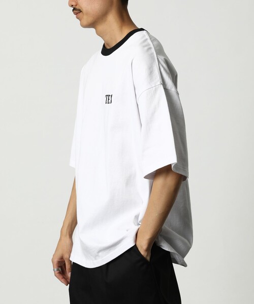 FREAK'S STORE（フリークスストア）の「WEB限定 別注 ビッグシルエット スーベニアデザイン バックプリントTシャツ/TEX MEX/刺繍（Tシャツ/カットソー・メンズ・ホワイト/ダークグリーン/ブラック/ホワイト×ブラック・LARGE/MEDIUM/SMALL）」の8枚目の写真