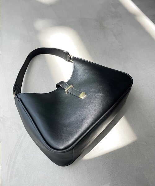 index（インデックス）の「◆ワンハンドルミドルショルダーバッグ（ショルダーバッグ・レディース・ブラック/グレー/オフホワイト・00）」の10枚目の写真