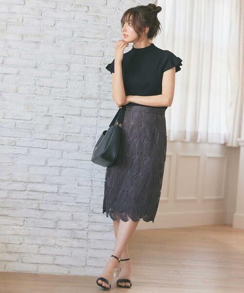 index（インデックス）の「◆ワンハンドルミドルショルダーバッグ（ショルダーバッグ・レディース・ブラック/グレー/オフホワイト・00）」の11枚目の写真