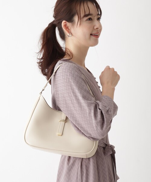 index（インデックス）の「◆ワンハンドルミドルショルダーバッグ（ショルダーバッグ・レディース・ブラック/グレー/オフホワイト・00）」の13枚目の写真