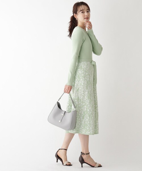 index（インデックス）の「◆ワンハンドルミドルショルダーバッグ（ショルダーバッグ・レディース・ブラック/グレー/オフホワイト・00）」の14枚目の写真