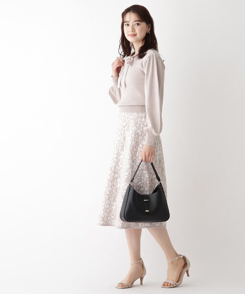 index（インデックス）の「◆ワンハンドルミドルショルダーバッグ（ショルダーバッグ・レディース・ブラック/グレー/オフホワイト・00）」の16枚目の写真