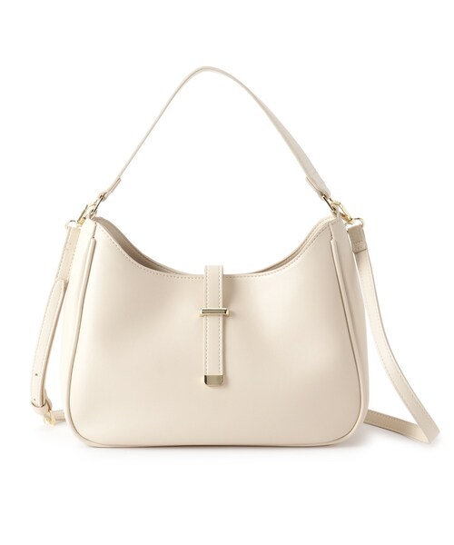 index（インデックス）の「◆ワンハンドルミドルショルダーバッグ（ショルダーバッグ・レディース・ブラック/グレー/オフホワイト・00）」の18枚目の写真