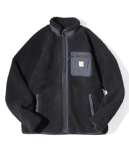 Carhartt WIP（カーハートダブリューアイピー）の「Carhartt WIP/カーハートダブリューアイピー Prentis Liner ボアジャケット（ブルゾン・メンズ・ブラウン/ブラック・S/M/L/XS/XL）」の14枚目の写真