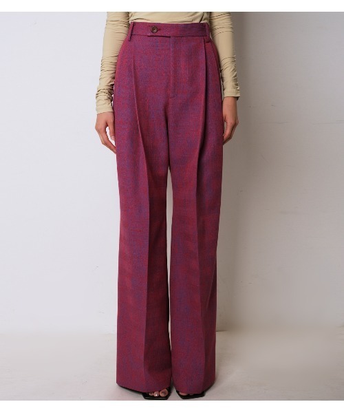 IRENE(アイレネ)の「Mix Color Fabric Trousers(その他パンツ IRENE(アイレネ)の「Mix Color Fabric Trousers(その他パンツ