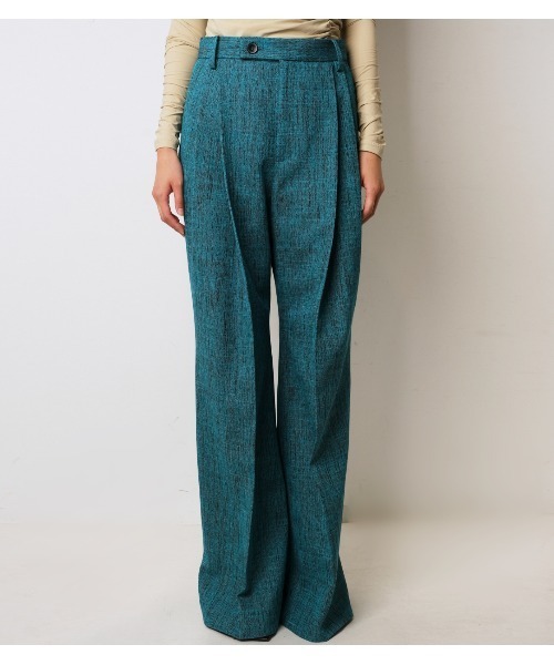 IRENE（アイレネ）の「Mix Color Fabric Trousers（その他パンツ  