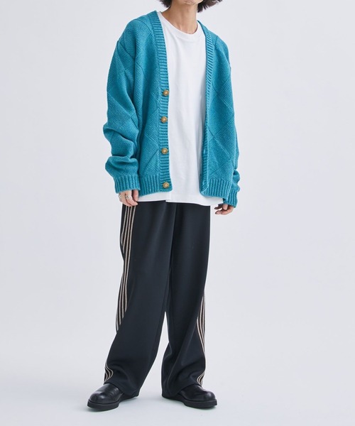 JieDa ジエダ パネルカーディガン 22AW JieDa ジエダ パネルカーディガン 22AW PANEL WOVEN CARDIGAN