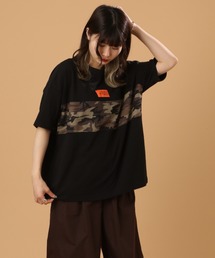 AVIREX | MESH PATTERN PRINTED T-SHIRT/ メッシュパターンプリントティーシャツ(Tシャツ/カットソー)