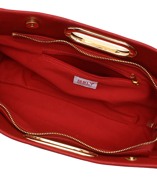 WHO'S WHO gallery（フーズフーギャラリー）の「【BELY】バレッタクラッチバッグ（クラッチバッグ・レディース・ブラック/レッド・FREE）」の10枚目の写真