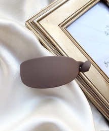 【pur chouchou】マットカラーラウンドヘアクリップ