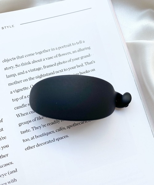 TONE SELECT GOODS(トーンセレクトグッズ)の「【pur chouchou】マットカラーラウンドヘアクリップ(バレッタ/ヘアクリップ・レディース・ブラウン/ベージュ/ブラック/グレー/レッド/ピンク/ネイビー/キャメル/その他4/その他1/その他2/その他3・FREE)」の14枚目の写真