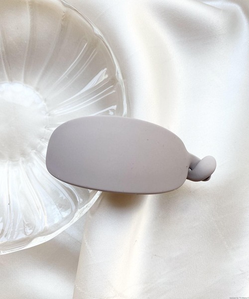 TONE SELECT GOODS(トーンセレクトグッズ)の「【pur chouchou】マットカラーラウンドヘアクリップ(バレッタ/ヘアクリップ・レディース・ブラウン/ベージュ/ブラック/グレー/レッド/ピンク/ネイビー/キャメル/その他4/その他1/その他2/その他3・FREE)」の19枚目の写真