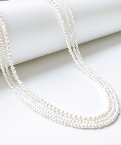 DRESS STAR（ドレス スター）の「パールネックレス ネックレス レディース ロング（ネックレス・レディース・ホワイト・フリー）」の15枚目の写真