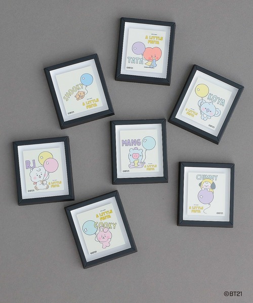 BT21(ビーティーイシビル)の「#【BT21】キャラクターセットマグネット(その他雑貨・レディース・ホワイト系その他2/ホワイト/ホワイト系その他・ONE SIZE)」の1枚目の写真