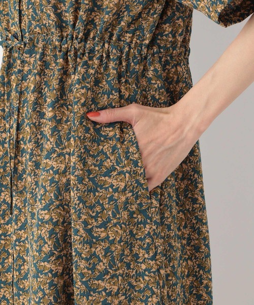 GLOBAL WORK（グローバルワーク）の「柄開襟シャツワンピース/274376（シャツワンピース・レディース・その他/ブラック系その他/ブラック系その他2・FREE）」の16枚目の写真