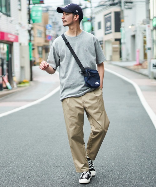UNIVERSAL OVERALL(ユニバーサルオーバーオール)の「【UNIVERSAL OVERALL】EMBROIDERY TEE / ワンポイント刺繍半袖Tシャツ(Tシャツ/カットソー・メンズ・ブラック/グレー/グリーン/ネイビー/ホワイト・X-LARGE/MEDIUM/LARGE/SMALL)」の14枚目の写真