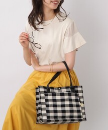 DRESKIP | ギンガムチェックスクエアトート(トートバッグ)