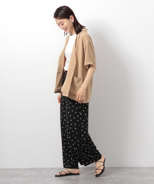 LEPSIM（レプシィム）の「フレンチスリーブプルオーバー　281813（Tシャツ/カットソー・レディース・ブラウン/オフホワイト/ブラック・FREE）」の16枚目の写真