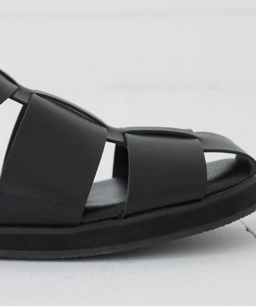 antiqua(アンティカ)の「グルカサンダル(サンダル・レディース・ブラック・LL/S/M/L)」の6枚目の写真