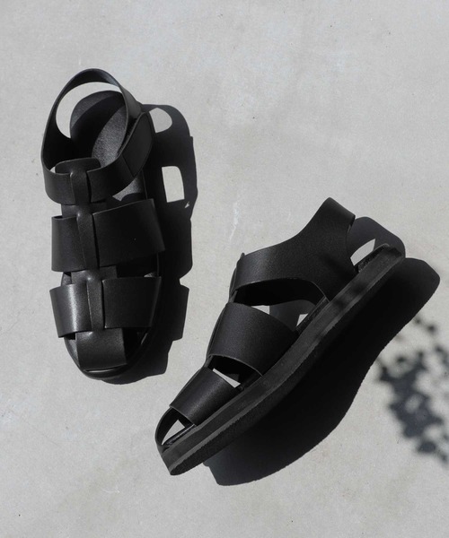 antiqua(アンティカ)の「グルカサンダル(サンダル・レディース・ブラック・LL/S/M/L)」の11枚目の写真