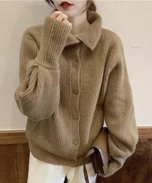 YUGA ルーズシルエット ハイネックセーター
