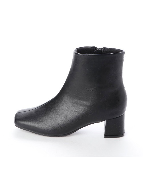 EVOL(イーボル)の「【EVOL】ソフトスクエアショートブーツ IT9920(ブーツ・レディース・ブラック系その他/アイボリー/ベージュ/ブラック/シルバー/モカ・S/M/L/LL)」の11枚目の写真