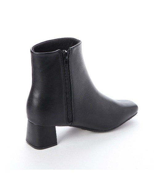 EVOL(イーボル)の「【EVOL】ソフトスクエアショートブーツ IT9920(ブーツ・レディース・ブラック系その他/アイボリー/ベージュ/ブラック/シルバー/モカ・S/M/L/LL)」の12枚目の写真