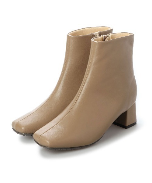 EVOL(イーボル)の「【EVOL】ソフトスクエアショートブーツ IT9920(ブーツ・レディース・ブラック系その他/アイボリー/ベージュ/ブラック/シルバー/モカ・S/M/L/LL)」の16枚目の写真