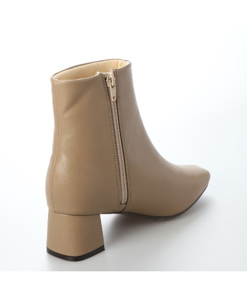 EVOL(イーボル)の「【EVOL】ソフトスクエアショートブーツ IT9920(ブーツ・レディース・ブラック系その他/アイボリー/ベージュ/ブラック/シルバー/モカ・S/M/L/LL)」の18枚目の写真