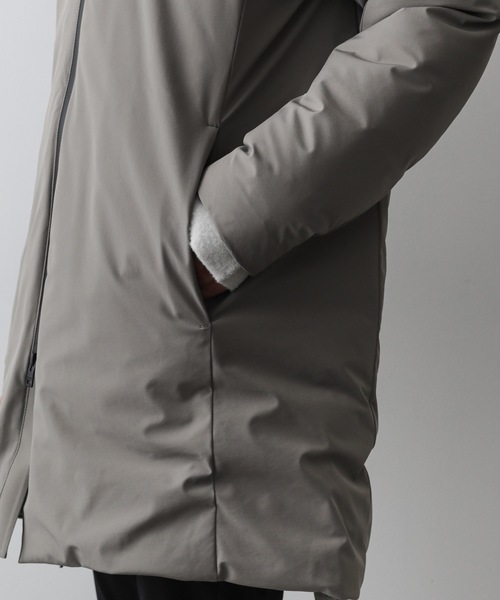 ATTACHMENT(アタッチメント)の「3レイヤー ライトタフタ フーデットダウンコート / 3LAYER LIGHT TAFFETA HOODED DOWN COAT(ダウンジャケット/コート・メンズ・グレー系その他/ブラック・1/2/3/4)」の19枚目の写真