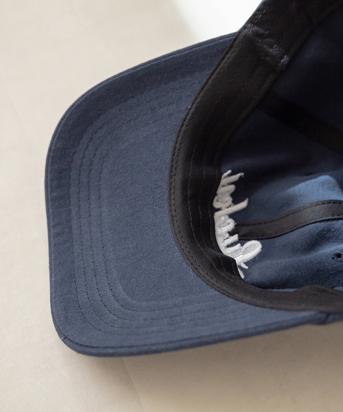 OLIVE des OLIVE(オリーブデオリーブ)の「刺繍ロゴ入りキャップ2(キャップ・レディース・ネイビー・FREE)」の2枚目の写真