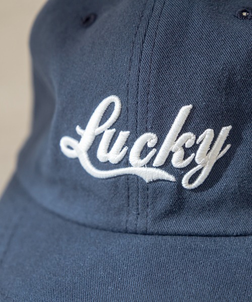 OLIVE des OLIVE(オリーブデオリーブ)の「刺繍ロゴ入りキャップ2(キャップ・レディース・ネイビー・FREE)」の5枚目の写真