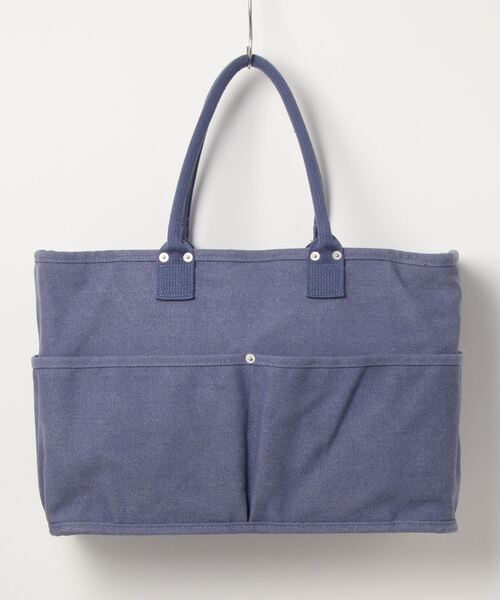 VegieBAG（ベジバッグ）の「【Nananoel / ナナノエル】  × VegieBAG オリジナルベジバッグ ラージ（トートバッグ・レディース・カーキ/ブルー/マスタード/ナチュラル/グレイッシュベージュ・FREE）」の6枚目の写真